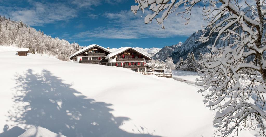 Alpengasthof Hotel Schwand Оберстдорф Экстерьер фото