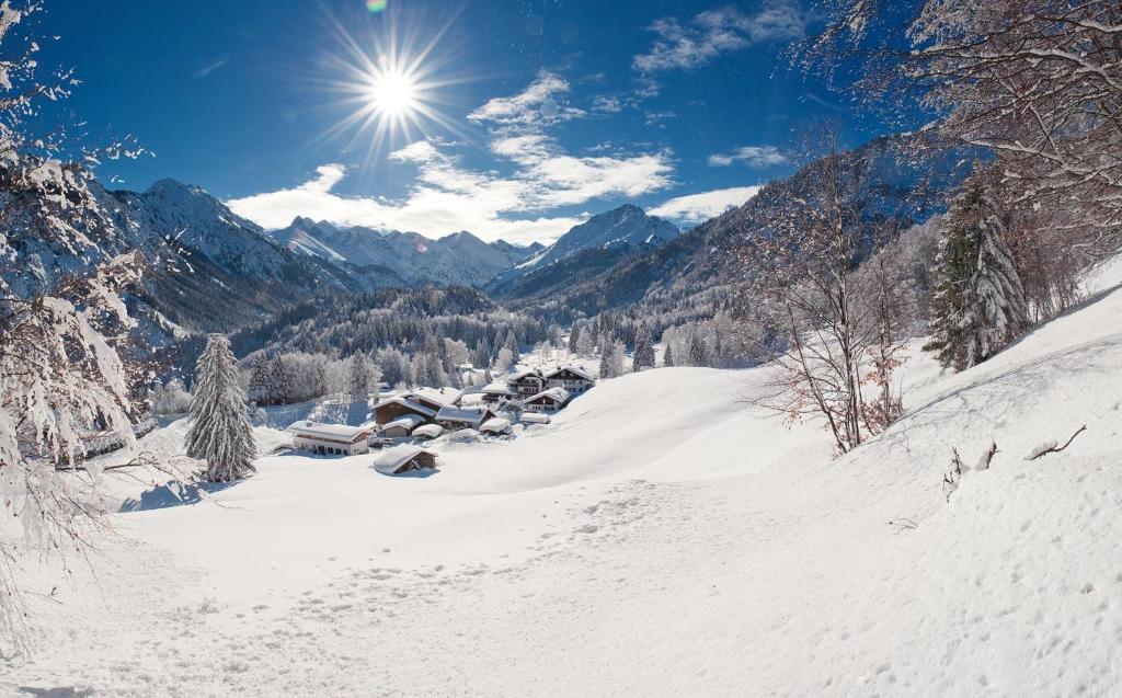 Alpengasthof Hotel Schwand Оберстдорф Экстерьер фото